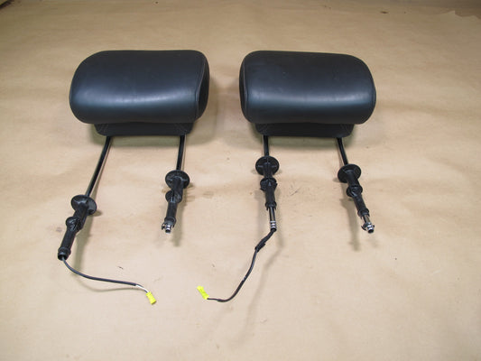 10-13 Mercedes W221 S-class Set of 2 Front Left & Right Leather Headrest OEM