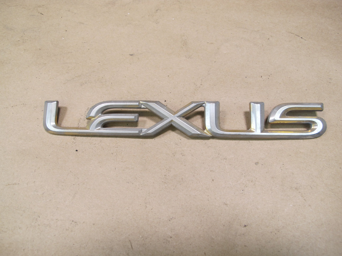 95-00 Lexus UCF20 LS400 Rear Trunk Emblem Logo Badge Set OEM