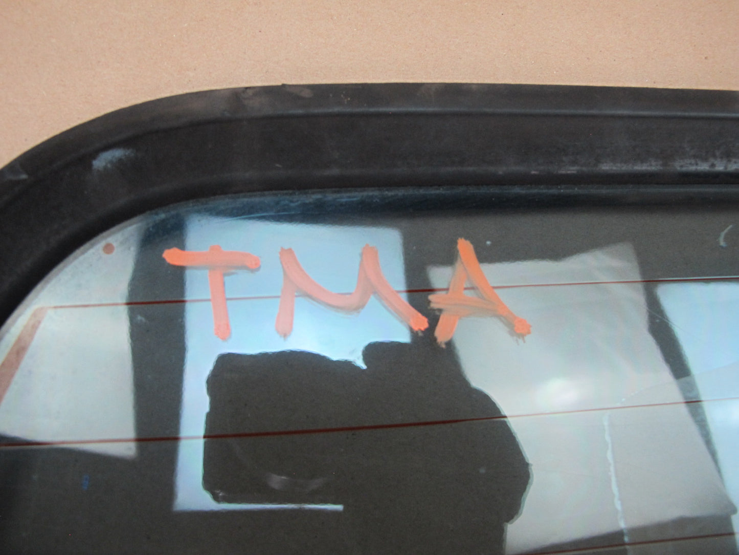 85-89 Toyota MR2 AW15 Rear Window Glass w Defrost OEM