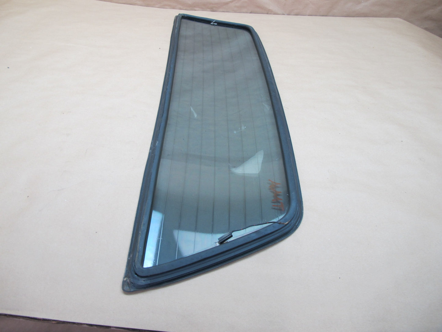 85-89 Toyota MR2 AW15 Rear Window Glass w Defrost OEM