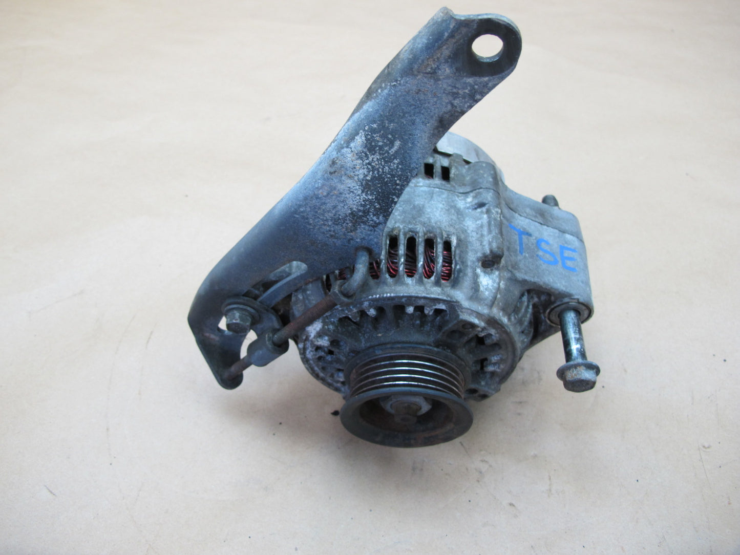 89-92 Toyota Supra MK3 80AMP Engine Alternator Generator w Bracket OEM