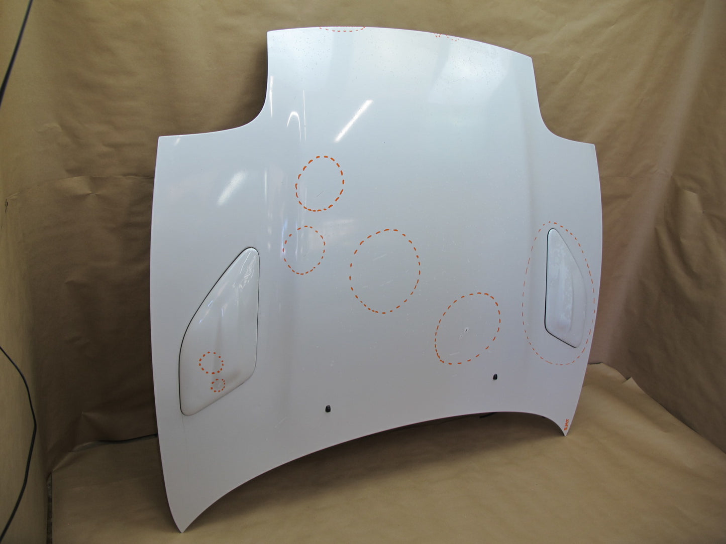 1991-1993 Mitsubishi 3000GT Front Hood Bonnet Shell Cover Panel White