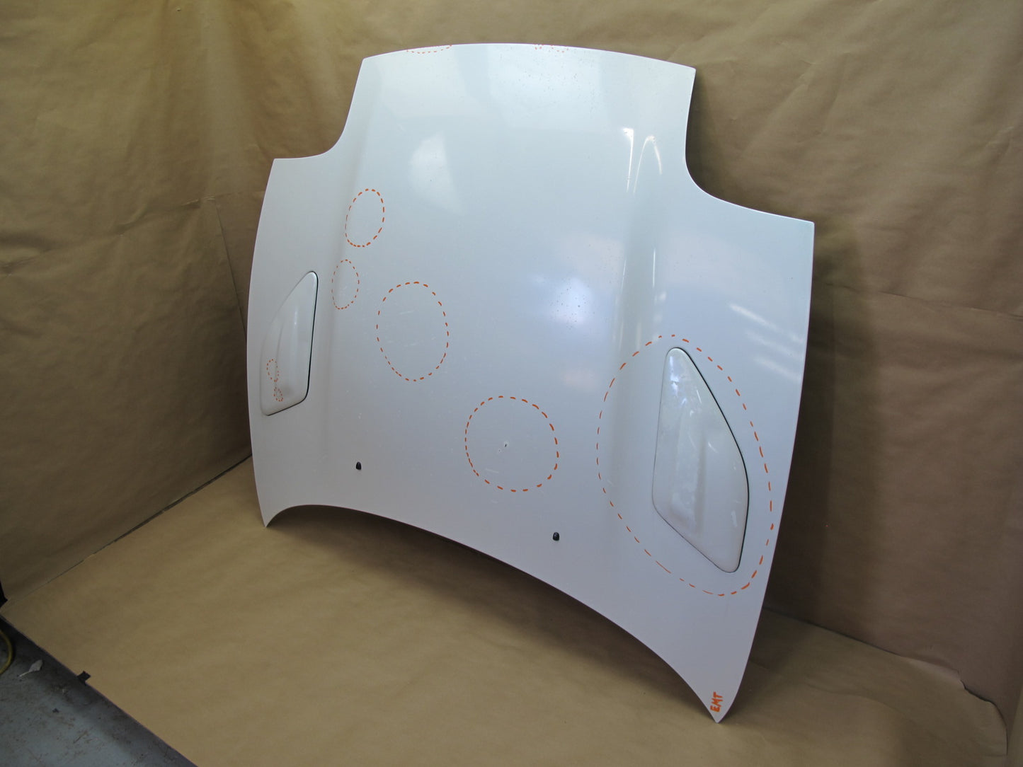 1991-1993 Mitsubishi 3000GT Front Hood Bonnet Shell Cover Panel White