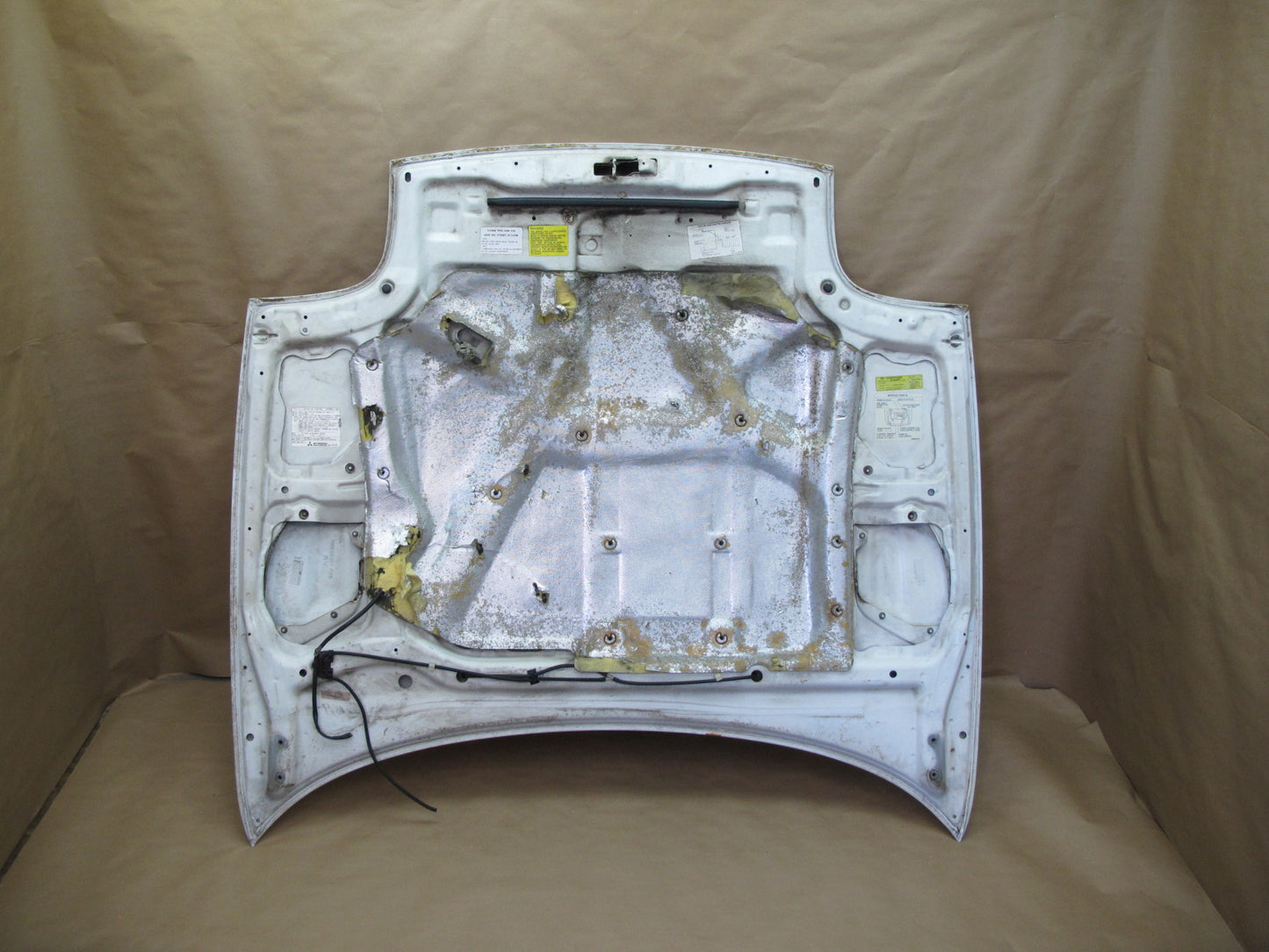 1991-1993 Mitsubishi 3000GT Front Hood Bonnet Shell Cover Panel White