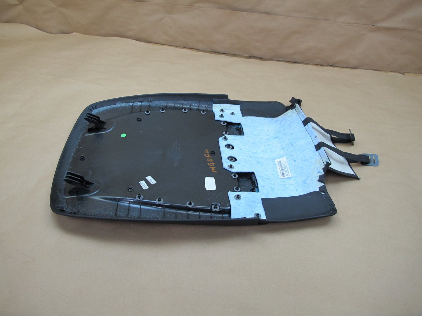 14-19 Maserati Ghibli M157 Front Left Seat Back Trim Cover Panel OEM