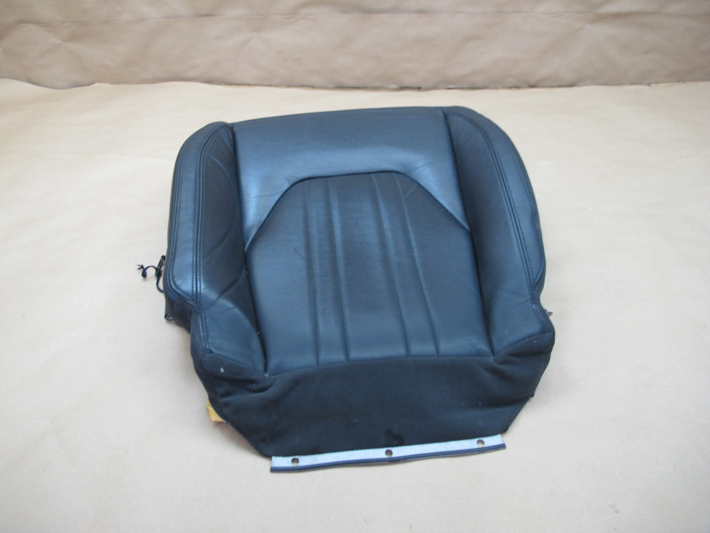 14-17 Maserati Ghibli M157 Front Left Seat Lower Leather Cushion OEM