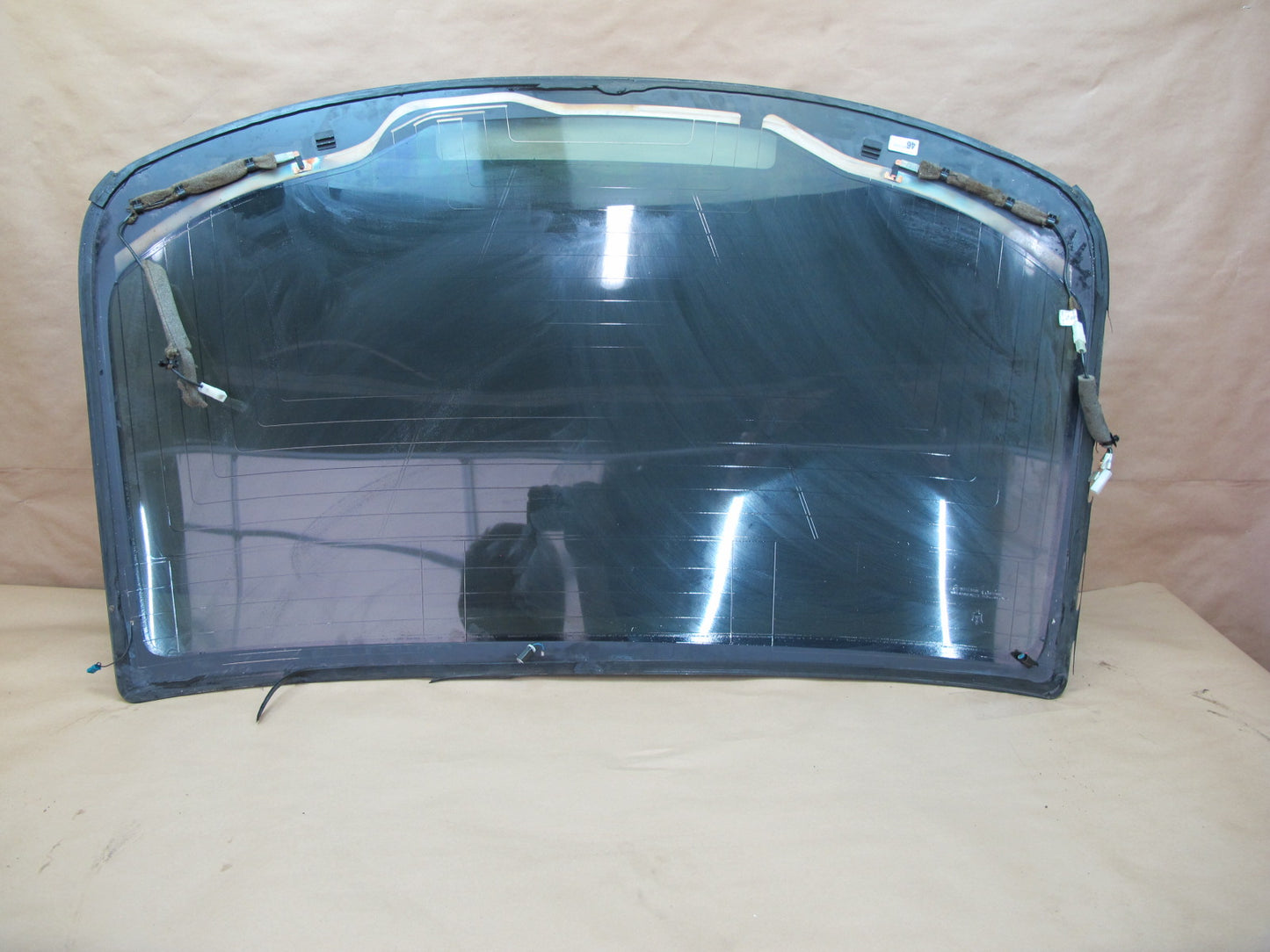 14-19 Maserati Ghibli M157 Rear Windshield Glass Window OEM