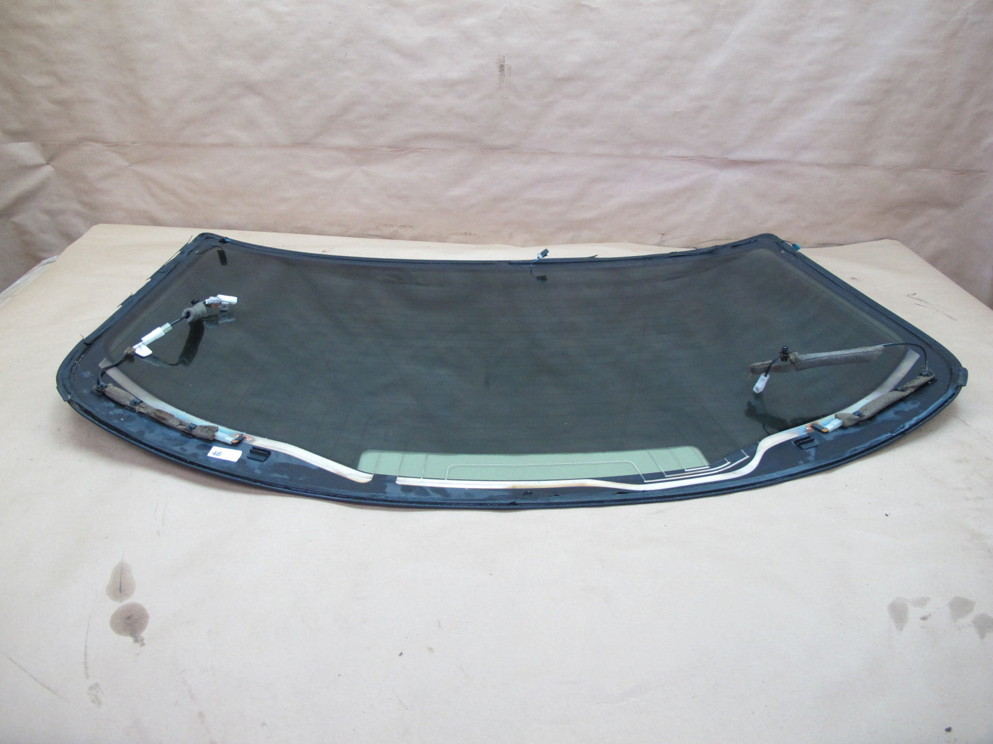 14-19 Maserati Ghibli M157 Rear Windshield Glass Window OEM