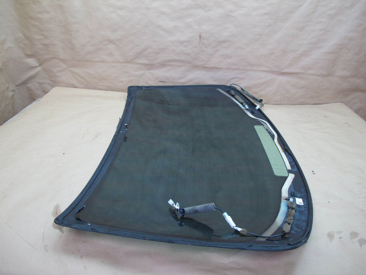 14-19 Maserati Ghibli M157 Rear Windshield Glass Window OEM