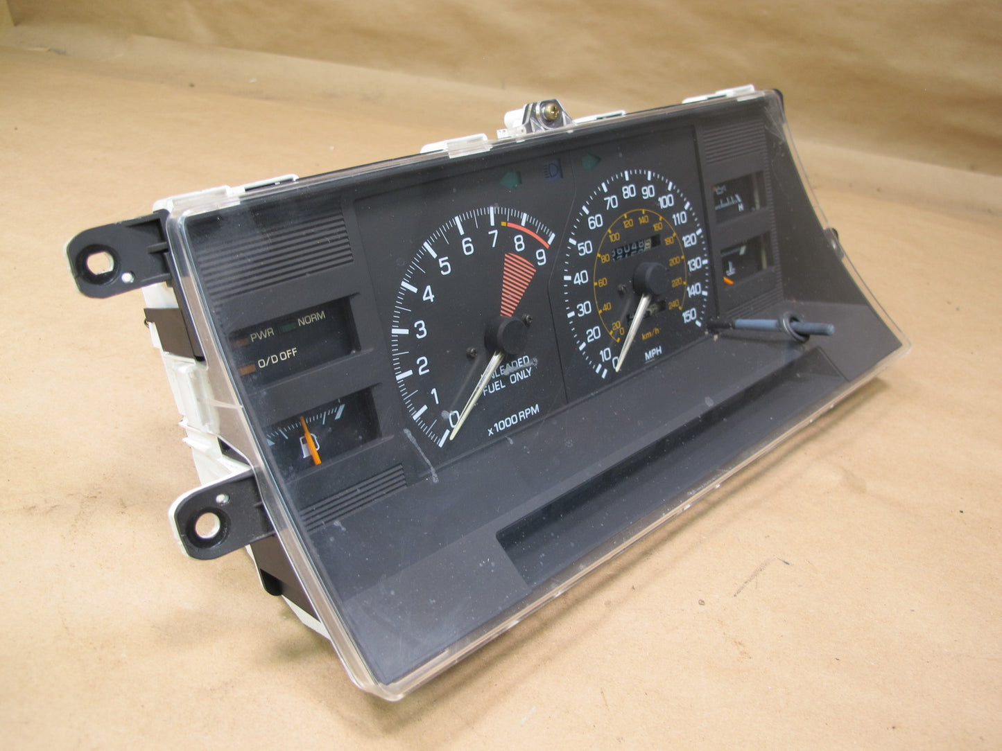 87-89 Toyota MR2 AW15 4AGELC A/T Instrument Cluster Gauge Speedometer OEM