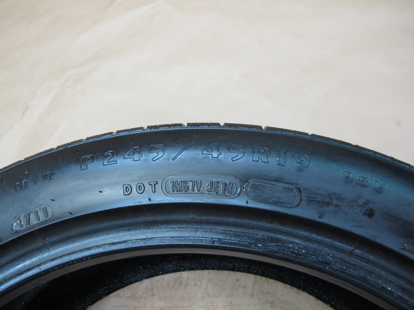 Goodyear Eagle RS-A2 A/S Tire 245/45 R19 98V 2123 8/32 Tread