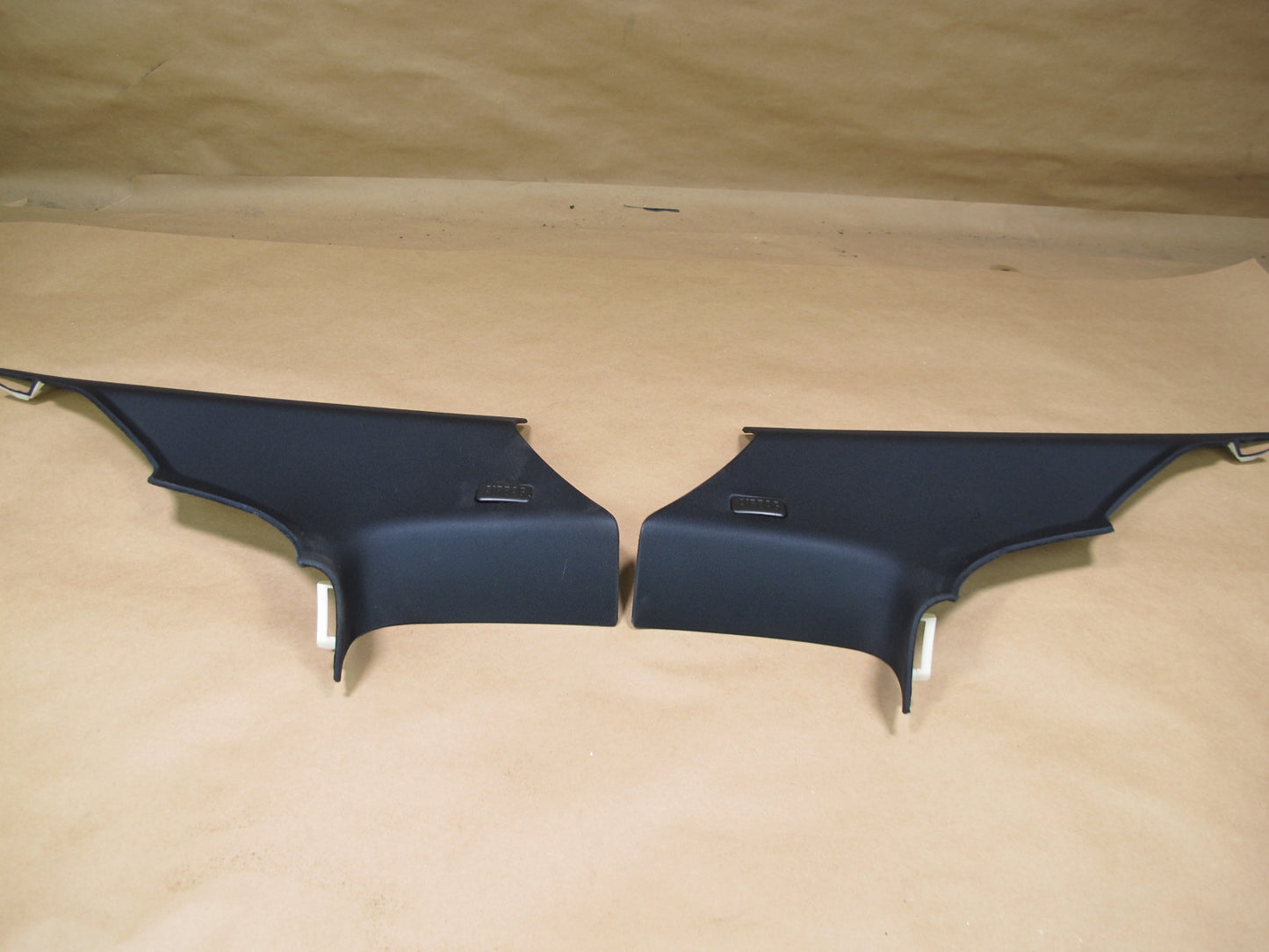 07-13 BMW E92 Coupe Set of 2 Rear Left & Right C Pillar Trim Cover Panel OEM