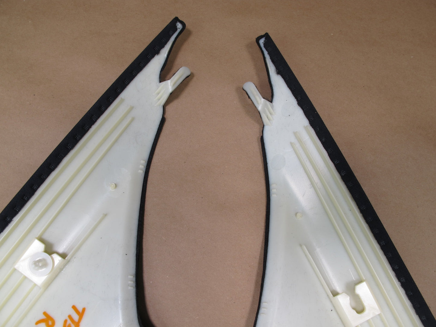 07-13 BMW E92 Coupe Set of 2 Rear Left & Right C Pillar Trim Cover Panel OEM