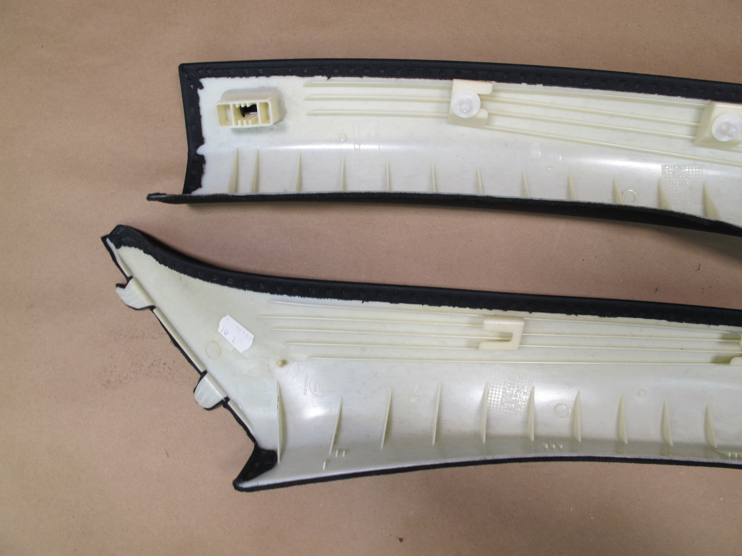 07-13 BMW E92 Coupe Set of 2 Front Left & Right A Pillar Trim Cover Panel OEM