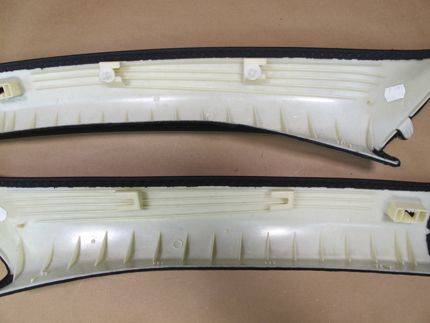 07-13 BMW E92 Coupe Set of 2 Front Left & Right A Pillar Trim Cover Panel OEM