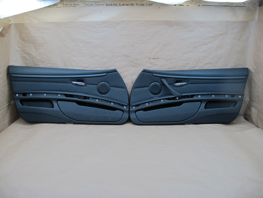 11-13 BMW E92 E93 Coupe Convertible Set of 2 Door Interior Trim Panel OEM