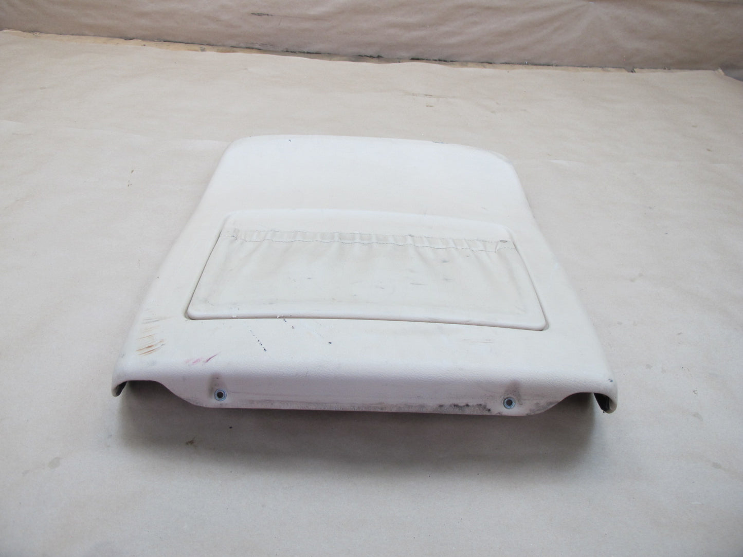 97-03 BMW E39 5-SERIES Front Left Side Sport Seat Back Rear Panel Cover OEM