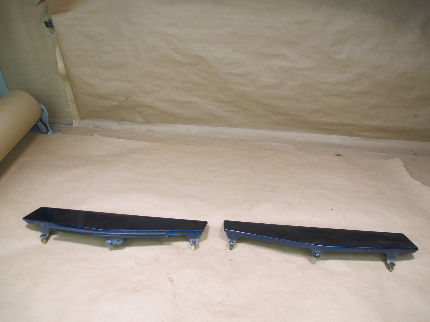 85-89 Toyota MR2 AW15 Set of 2 Rear Left & Right Hood Side Panel Blue OEM