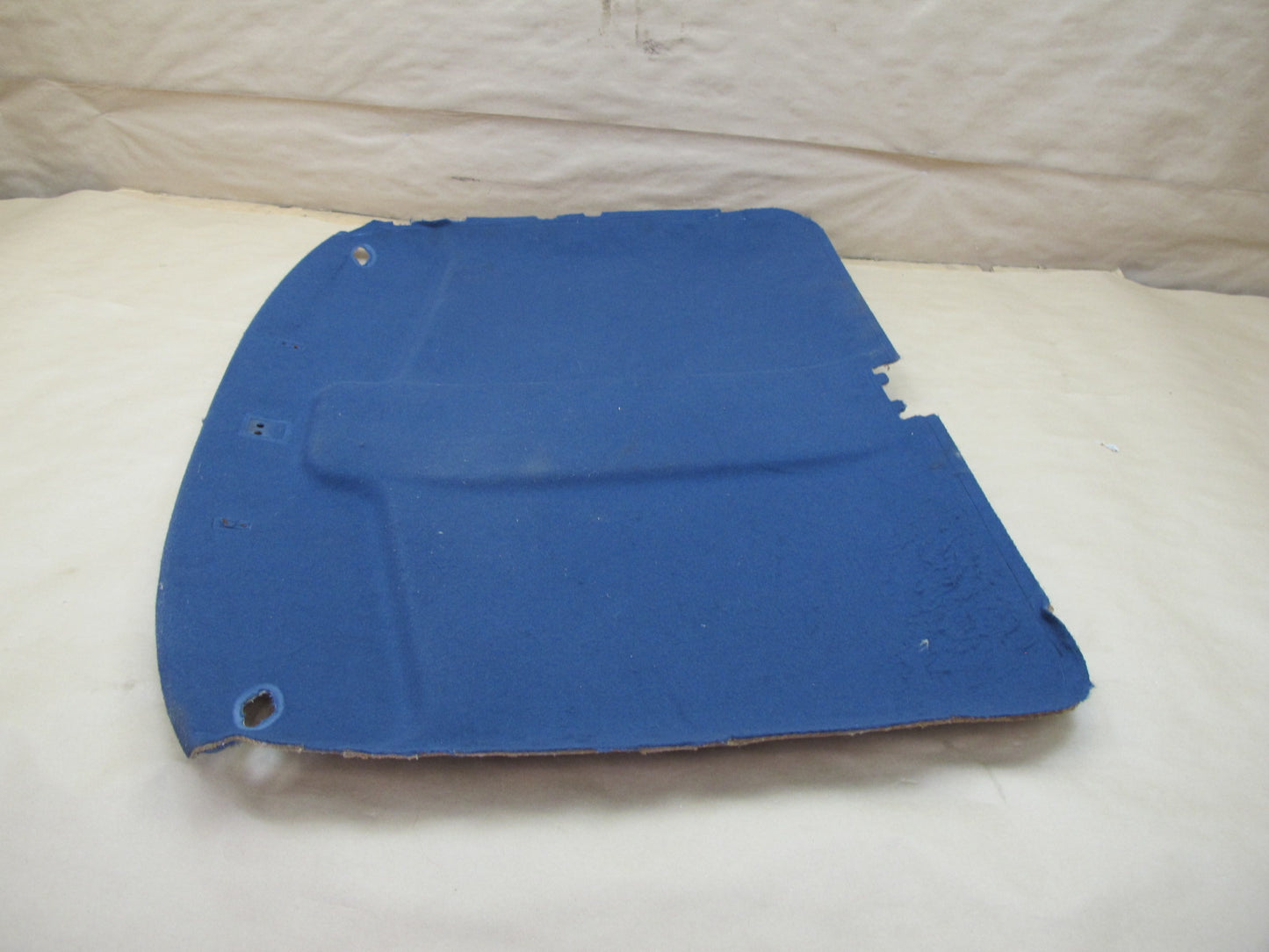 85-89 Toyota MR2 Hardtop Roof Headliner Cover Trim Blue OEM