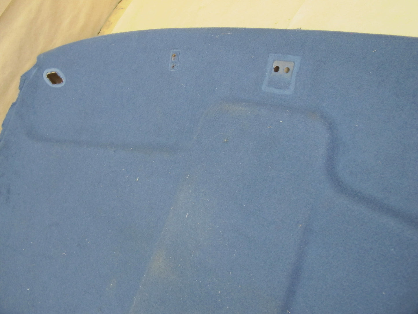 85-89 Toyota MR2 Hardtop Roof Headliner Cover Trim Blue OEM