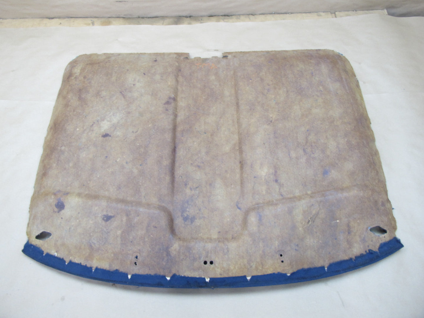 85-89 Toyota MR2 Hardtop Roof Headliner Cover Trim Blue OEM