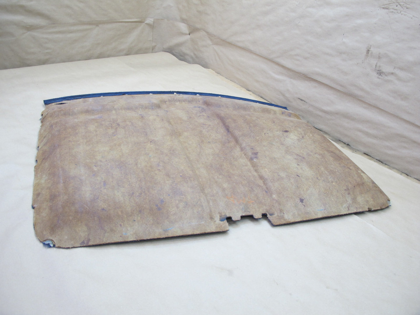 85-89 Toyota MR2 Hardtop Roof Headliner Cover Trim Blue OEM