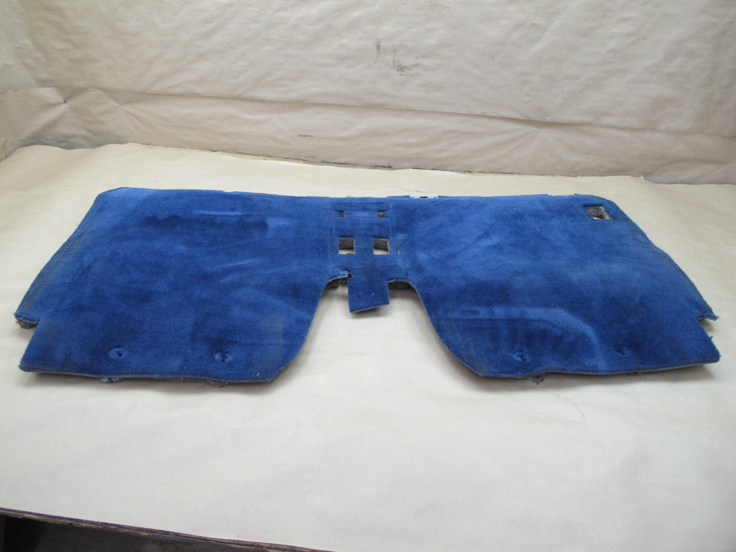 85-89 Toyota MR2 AW15 Rear Behind Seat Carpet Liner Blue OEM