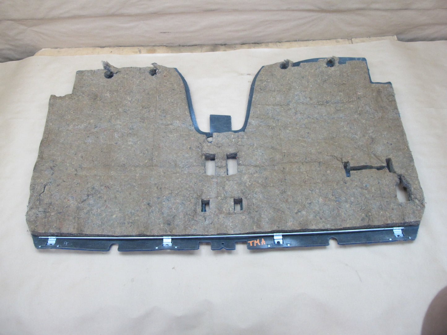 85-89 Toyota MR2 AW15 Rear Behind Seat Carpet Liner Blue OEM