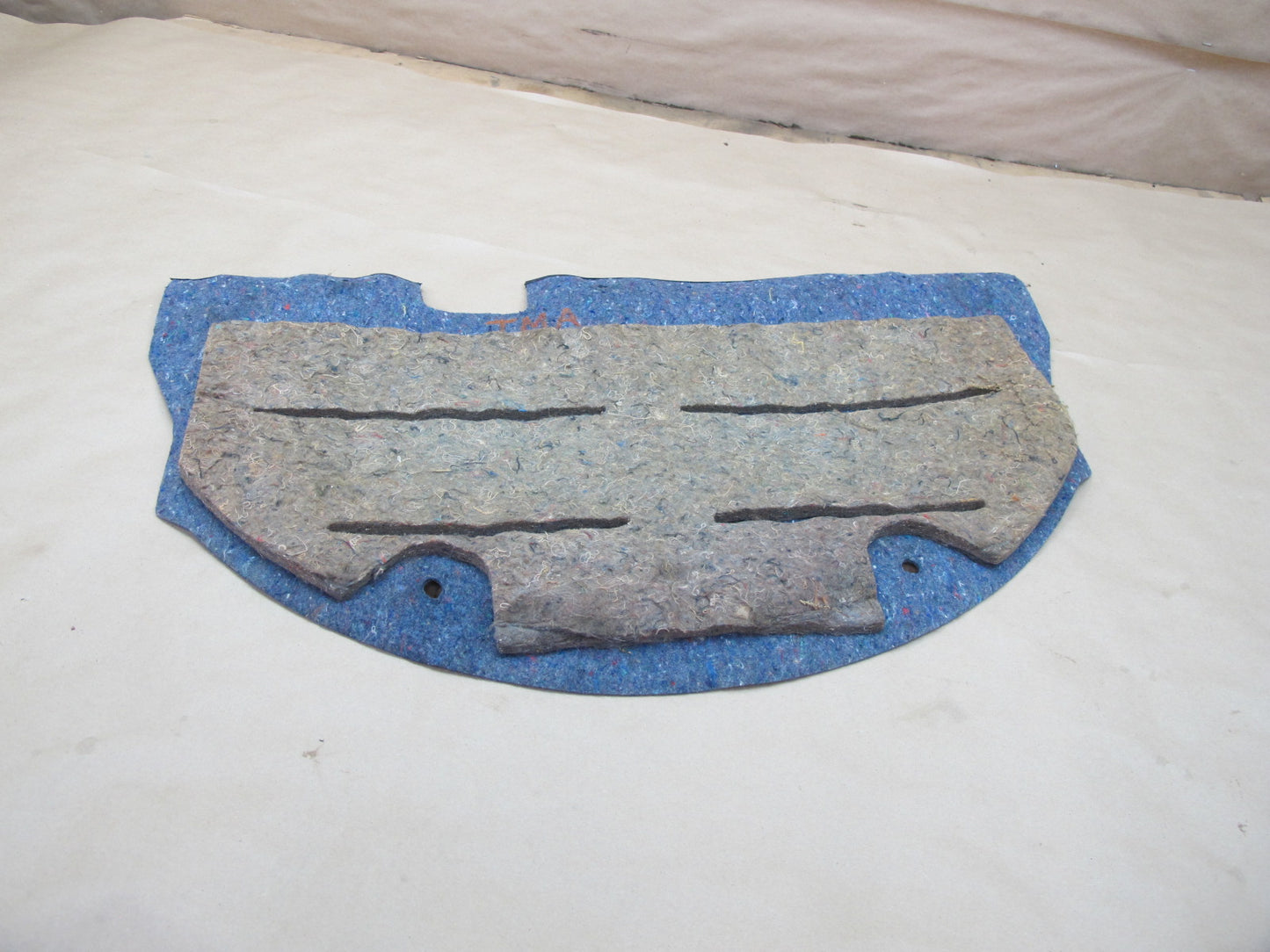 87-89 Toyota MR2 AW15 Front Trunk Frunk Spare Tire Carpet Liner Cover Set OEM