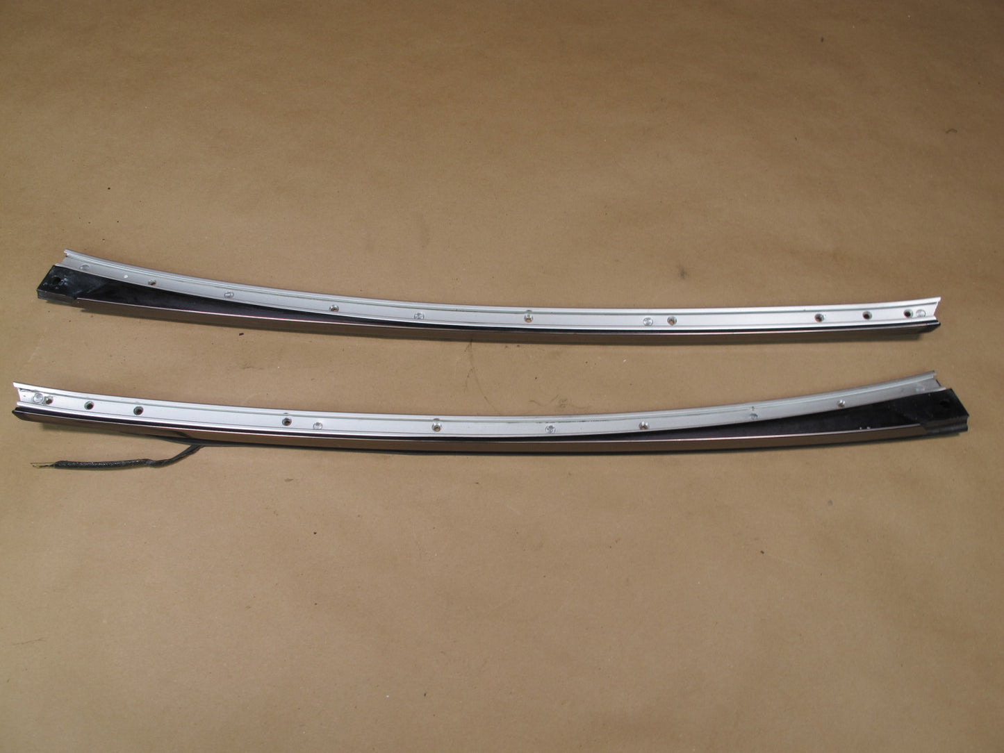 94-97 Mercedes R129 Windshield Glass Molding Trim Cover Chrome OEM