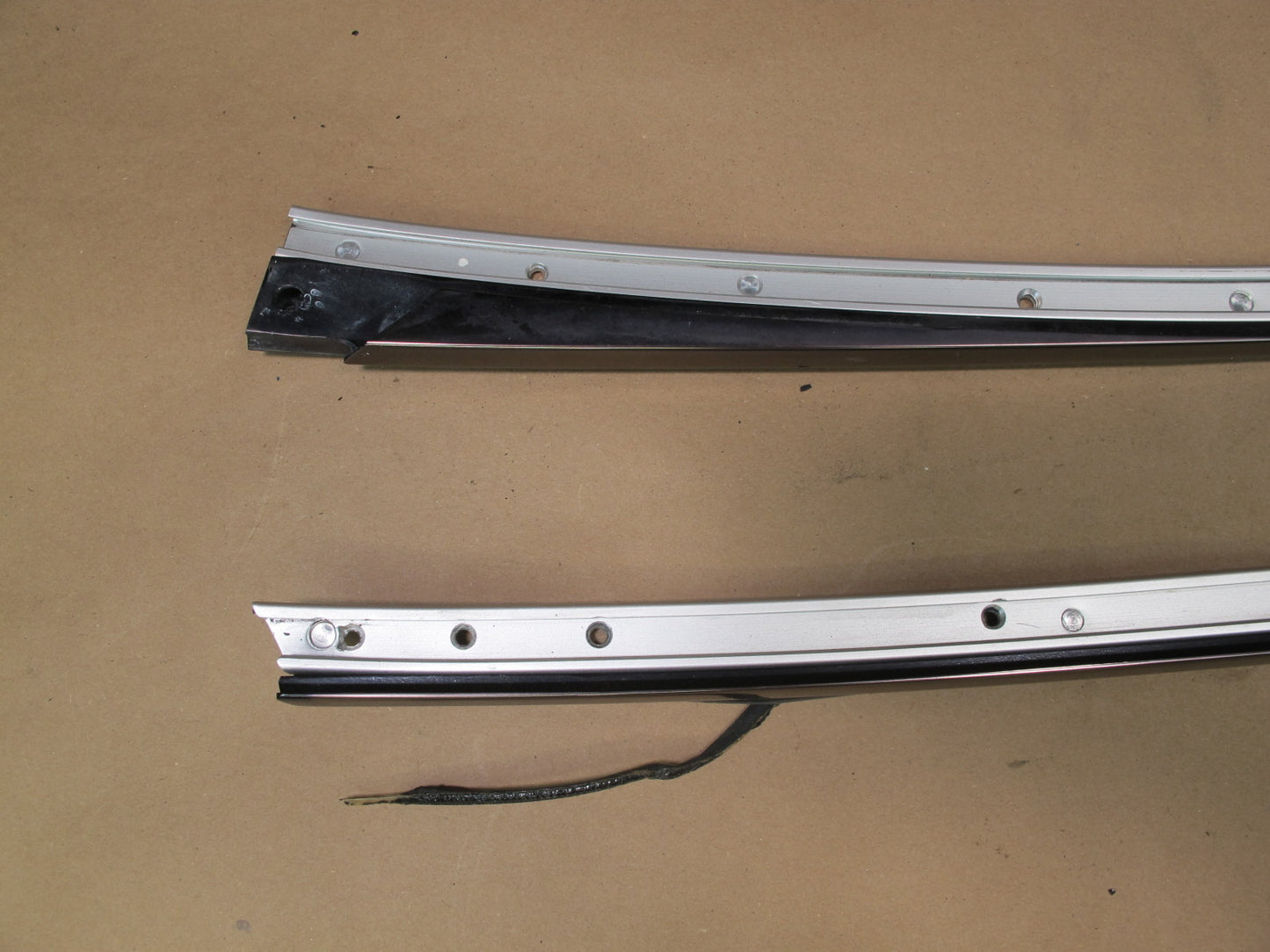 94-97 Mercedes R129 Windshield Glass Molding Trim Cover Chrome OEM