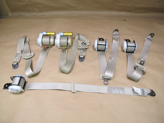 98-01 LEXUS GS300 GS430 FRONT & REAR LEFT CENTER RIGHT SIDE SEATBELT RETRACTOR SET OEM