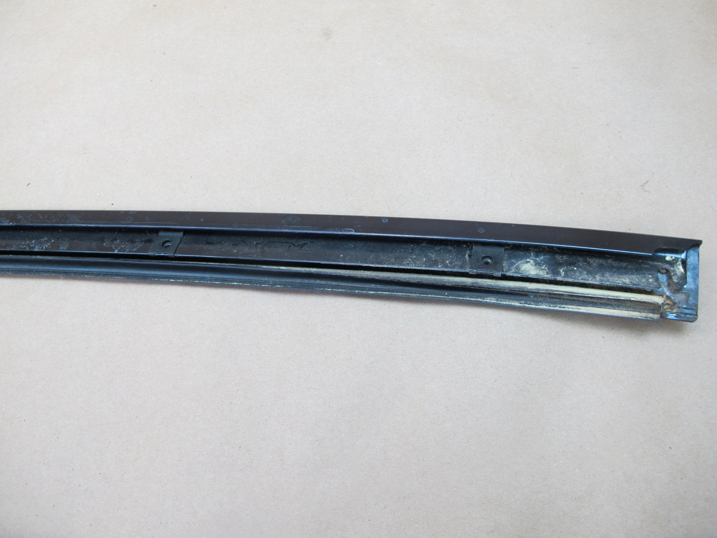 96-98 Mercedes R129 Sl-class Exterior Hard TOP Chrome Trim Molding Cover OEM