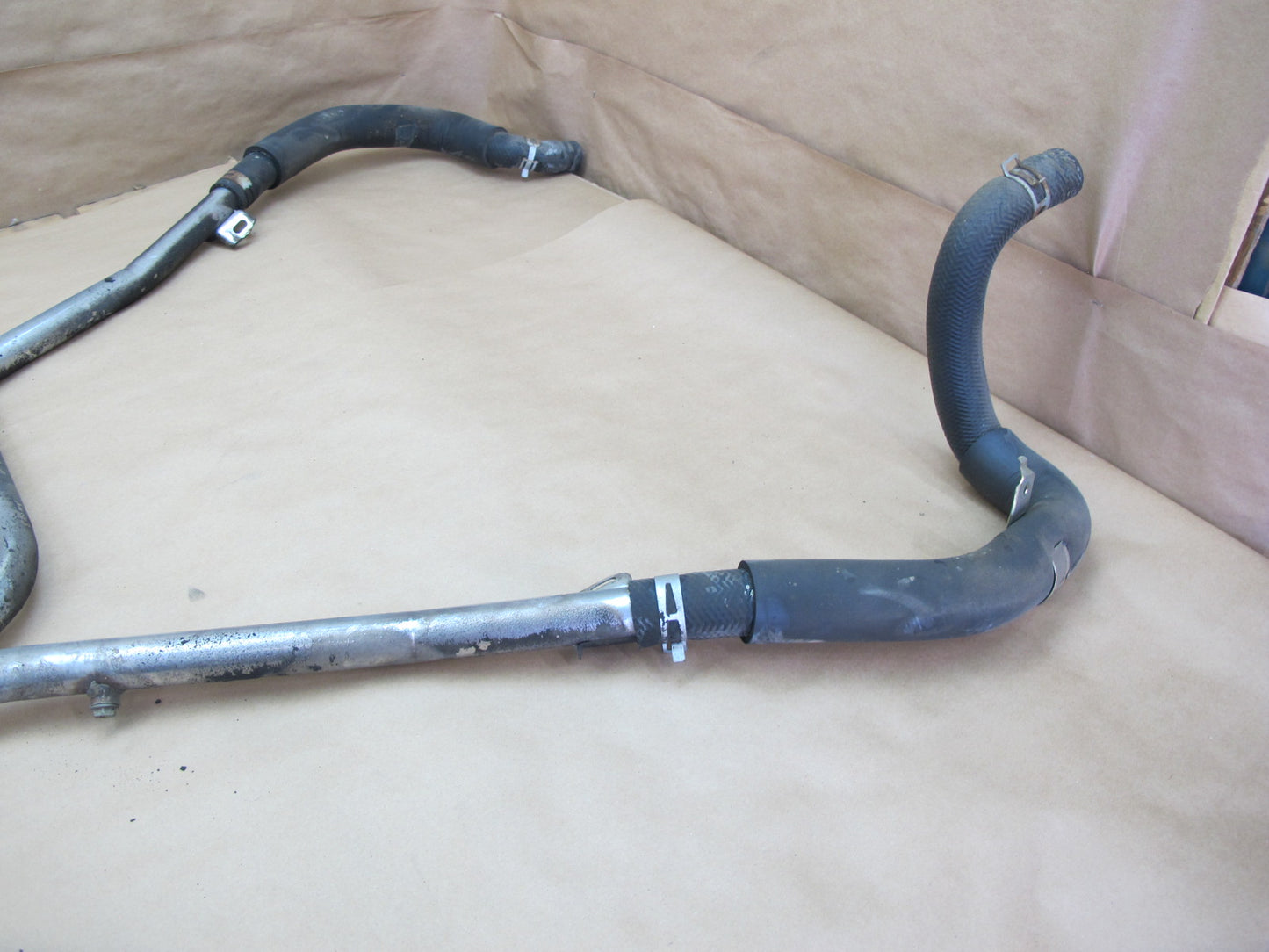 85-89 Toyota MR2 AW15 Set of 2 Engine Coolant Pipe & AC Heater Water Pipe OEM