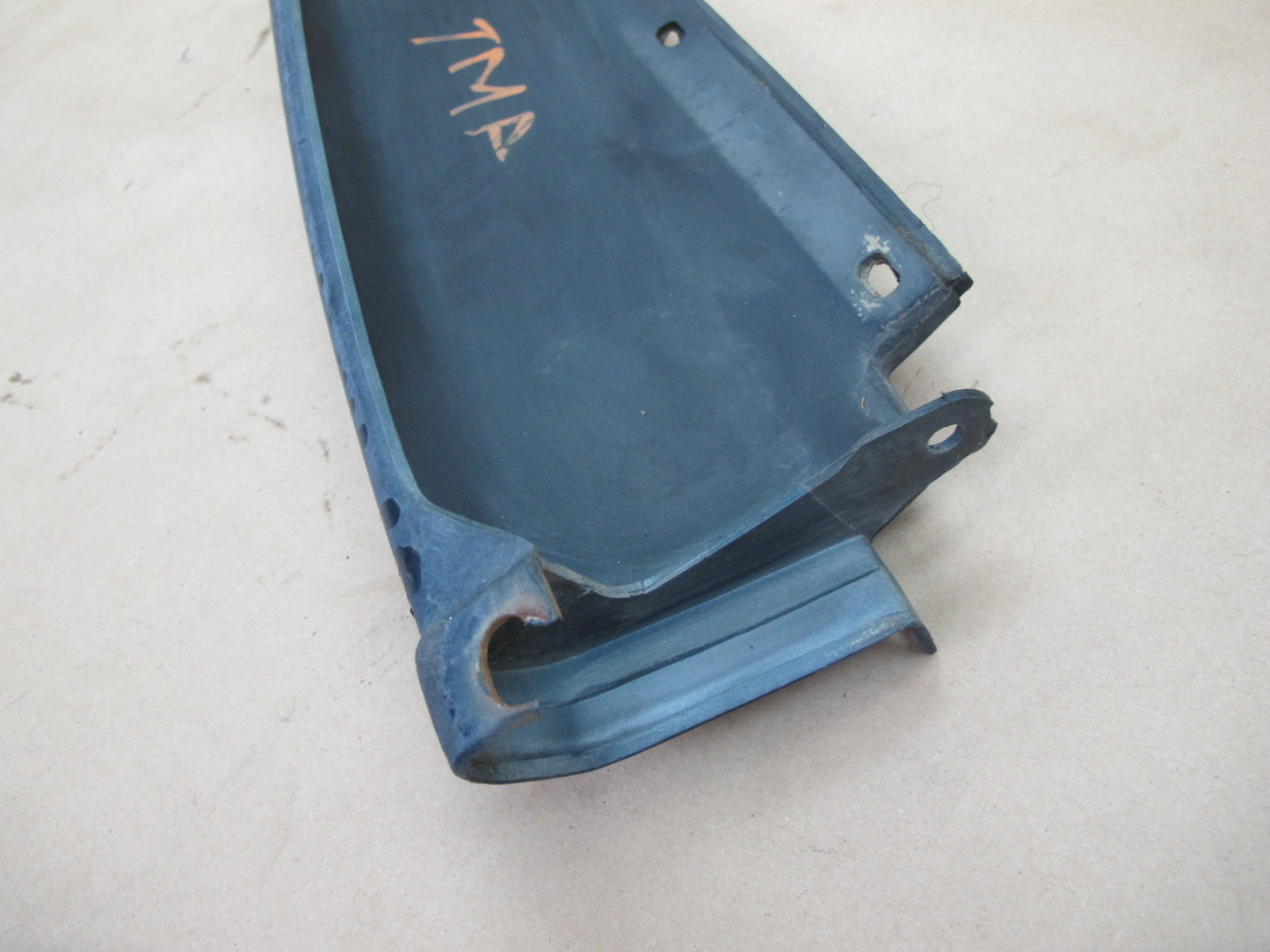 87-89 Toyota MR2 AW15 Front Left Driver Side Lower Spoiler LIP Blue OEM