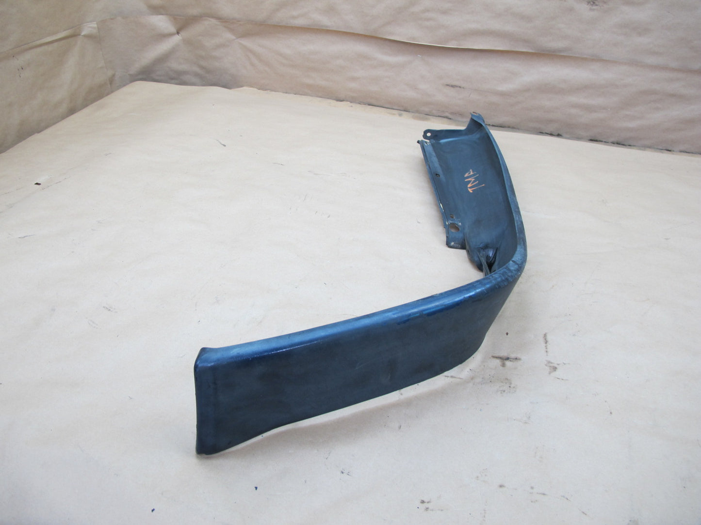 87-89 Toyota MR2 AW15 Front Left Driver Side Lower Spoiler LIP Blue OEM