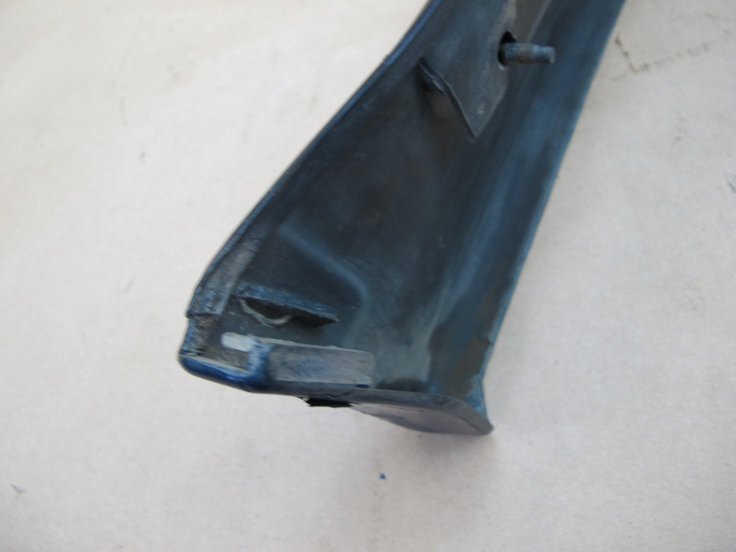 87-89 Toyota MR2 AW15 Front Left Driver Side Lower Spoiler LIP Blue OEM