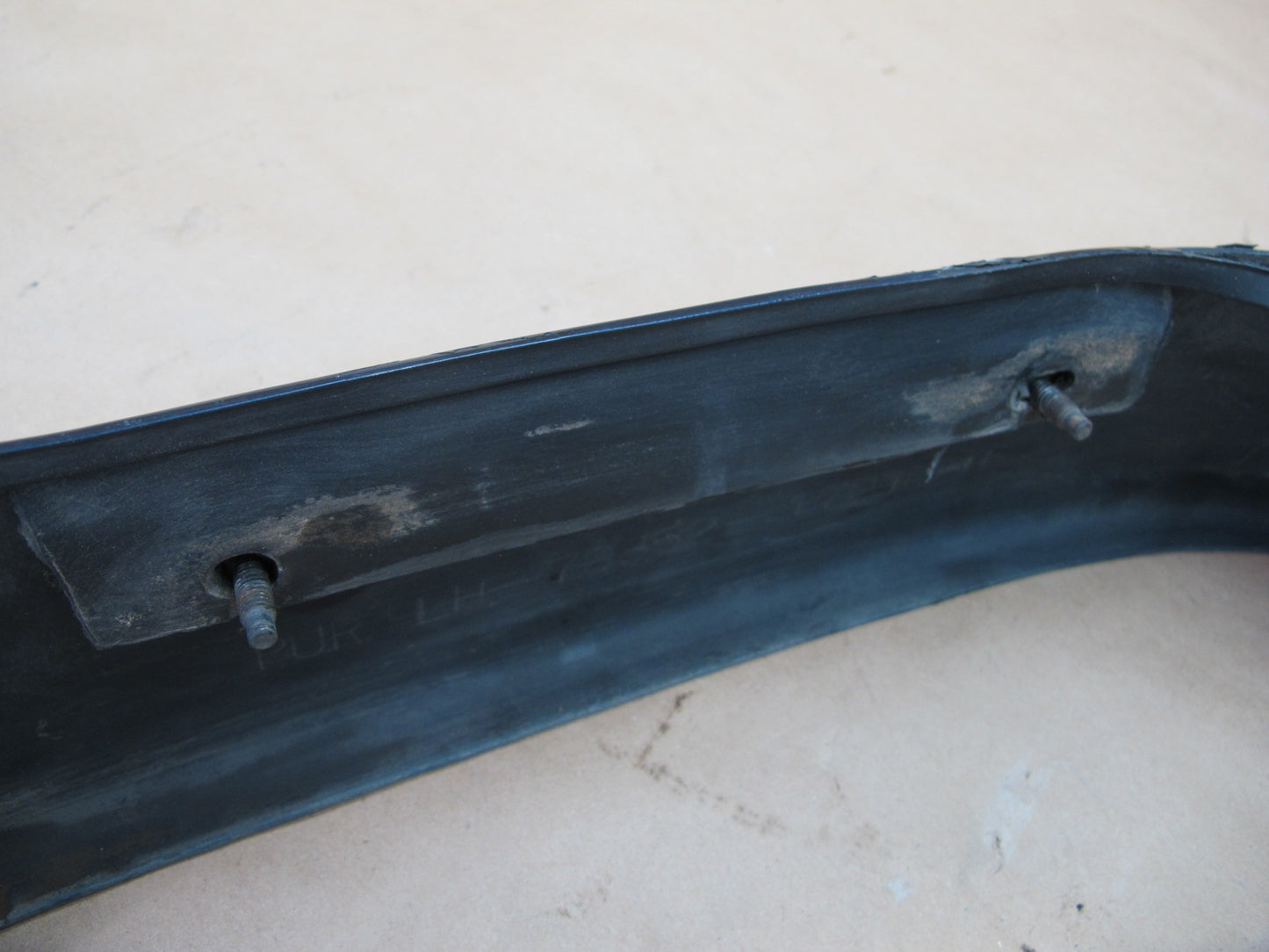 87-89 Toyota MR2 AW15 Front Left Driver Side Lower Spoiler LIP Blue OEM