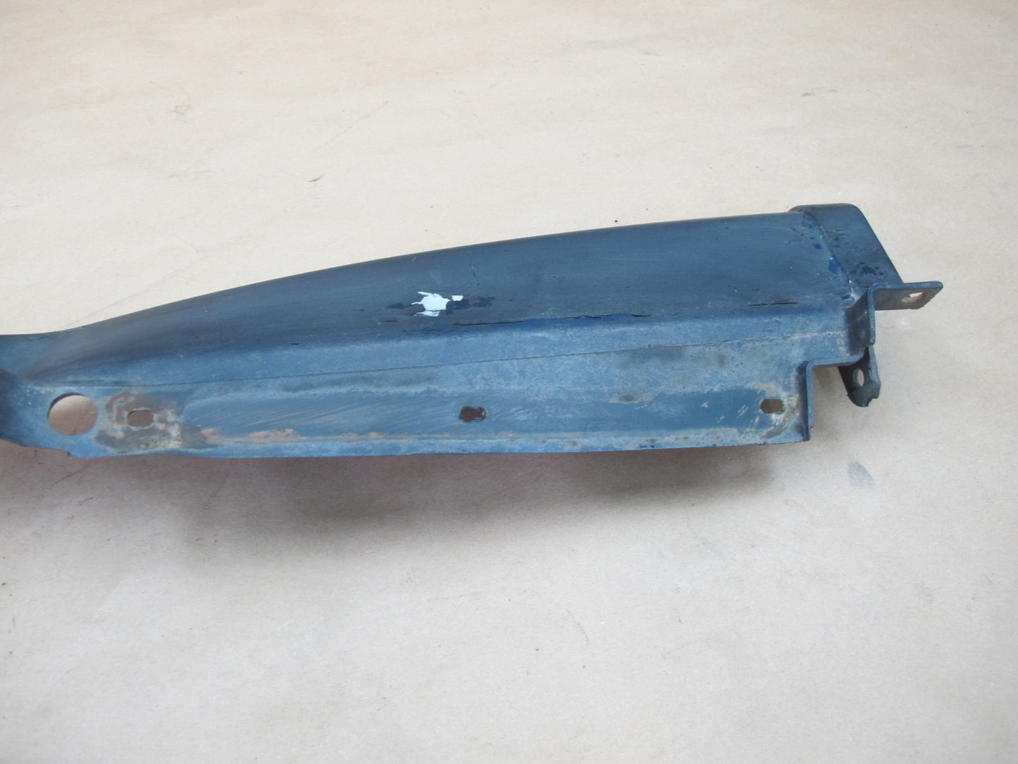 87-89 Toyota MR2 AW15 Front Left Driver Side Lower Spoiler LIP Blue OEM