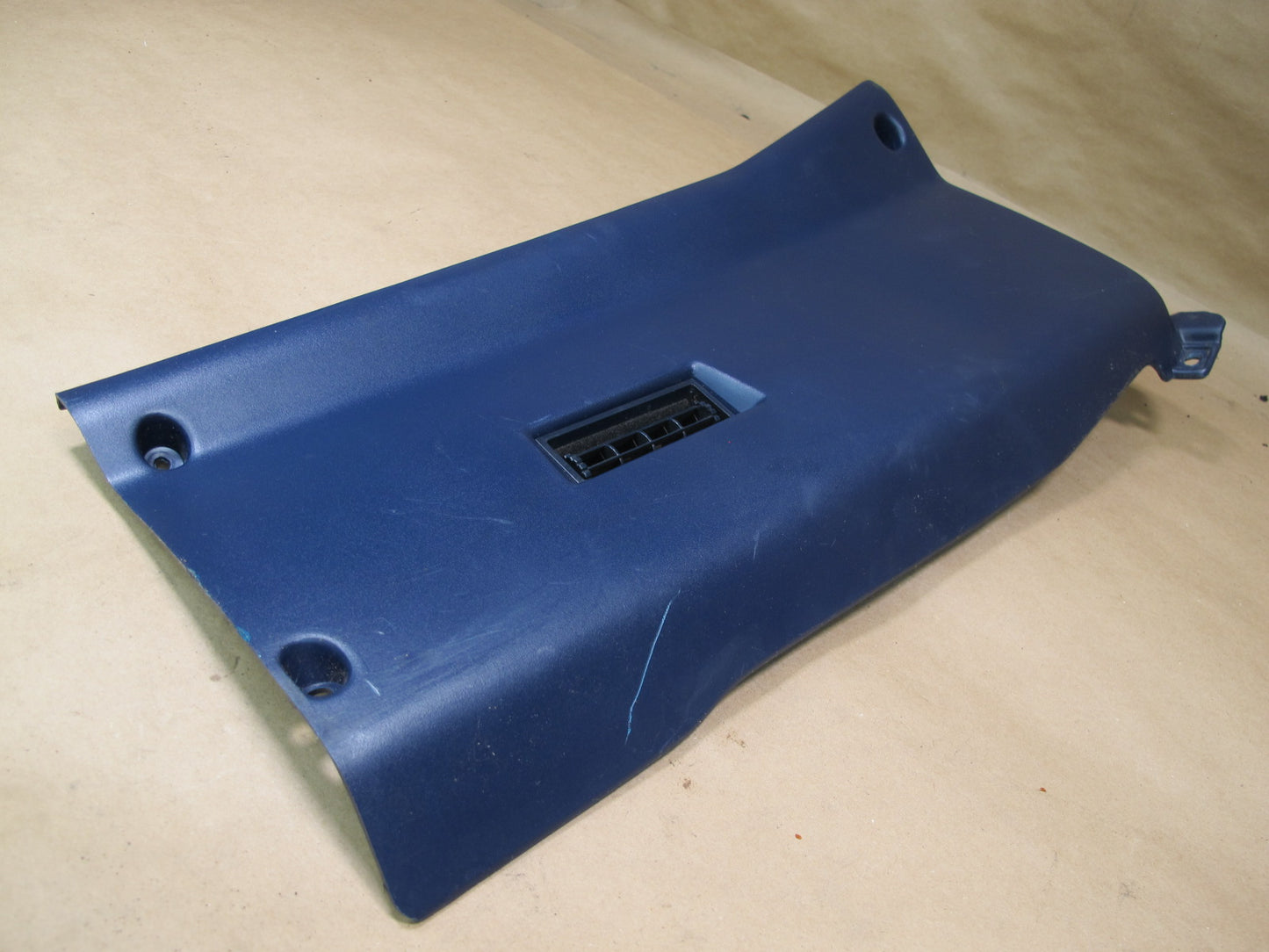 85-89 Toyota MR2 AW15 Right Under Dash Lower Knee Trim Cover Panel Blue OEM