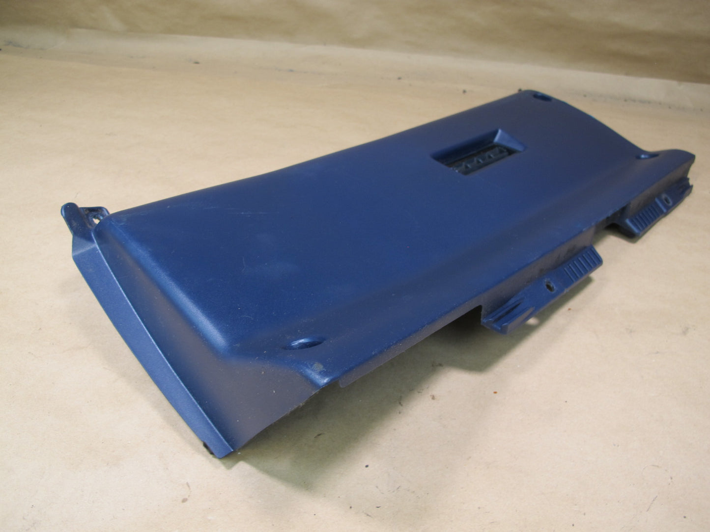 85-89 Toyota MR2 AW15 Right Under Dash Lower Knee Trim Cover Panel Blue OEM