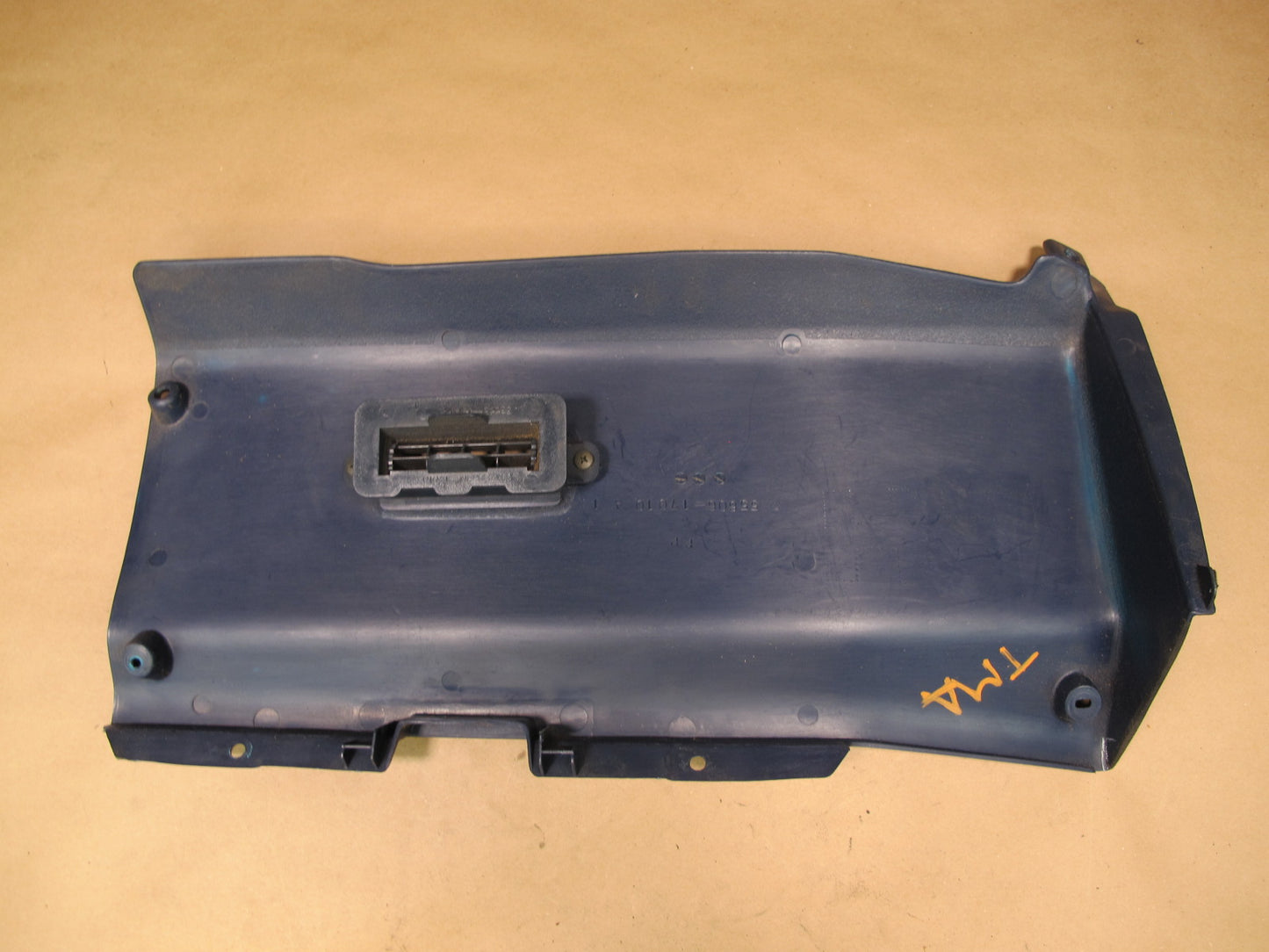 85-89 Toyota MR2 AW15 Right Under Dash Lower Knee Trim Cover Panel Blue OEM