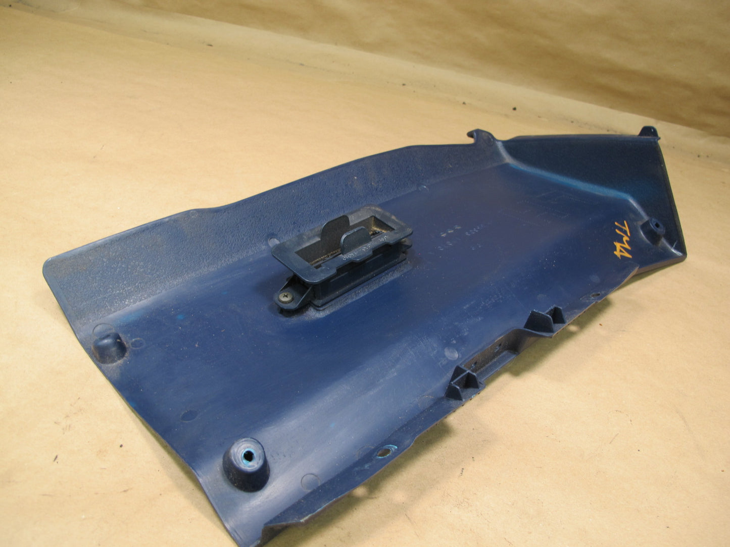 85-89 Toyota MR2 AW15 Right Under Dash Lower Knee Trim Cover Panel Blue OEM