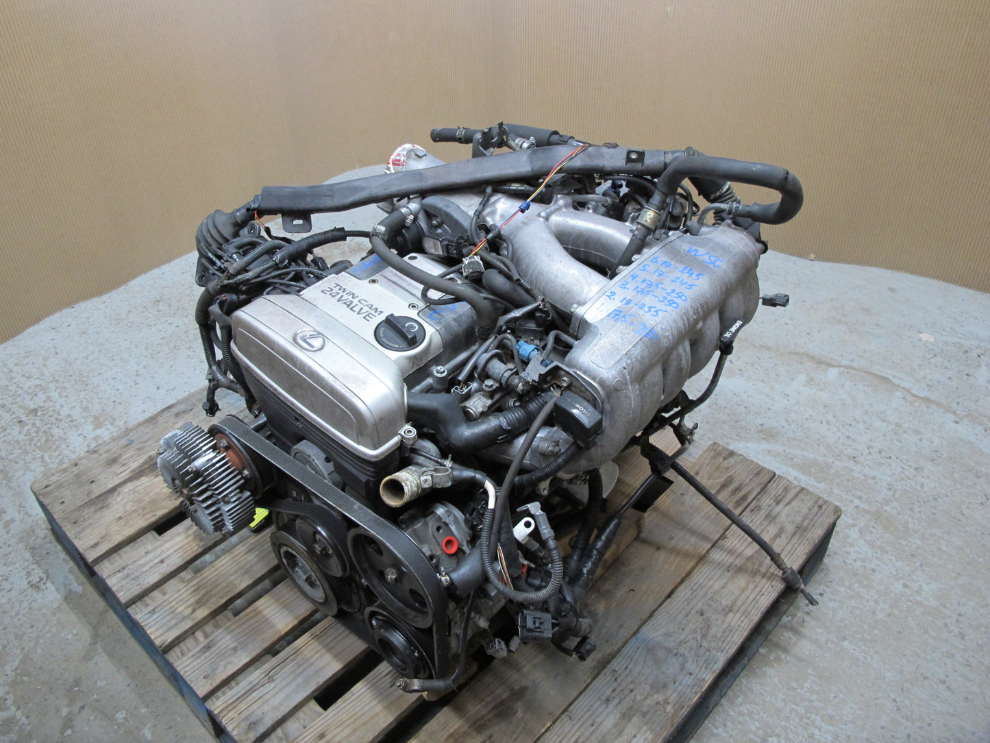 95-97 Lexus JZZ31 SC300 3.0L 2JZGE Engine Motor Rear Sump Non-vvti Video