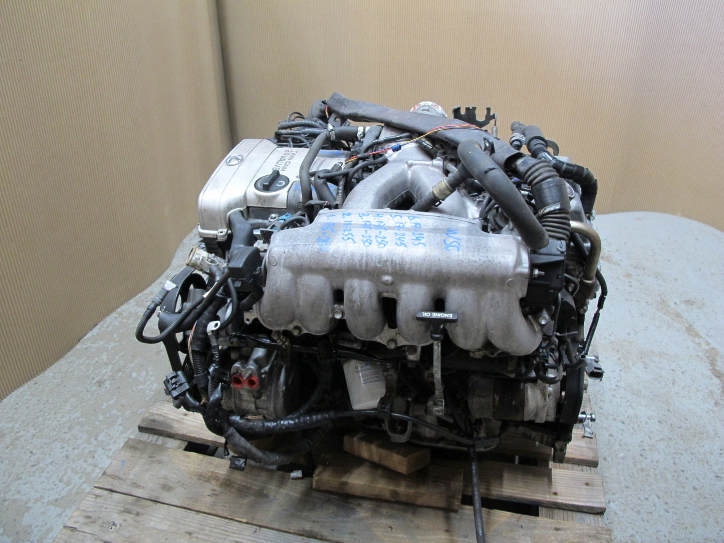 95-97 Lexus JZZ31 SC300 3.0L 2JZGE Engine Motor Rear Sump Non-vvti Video