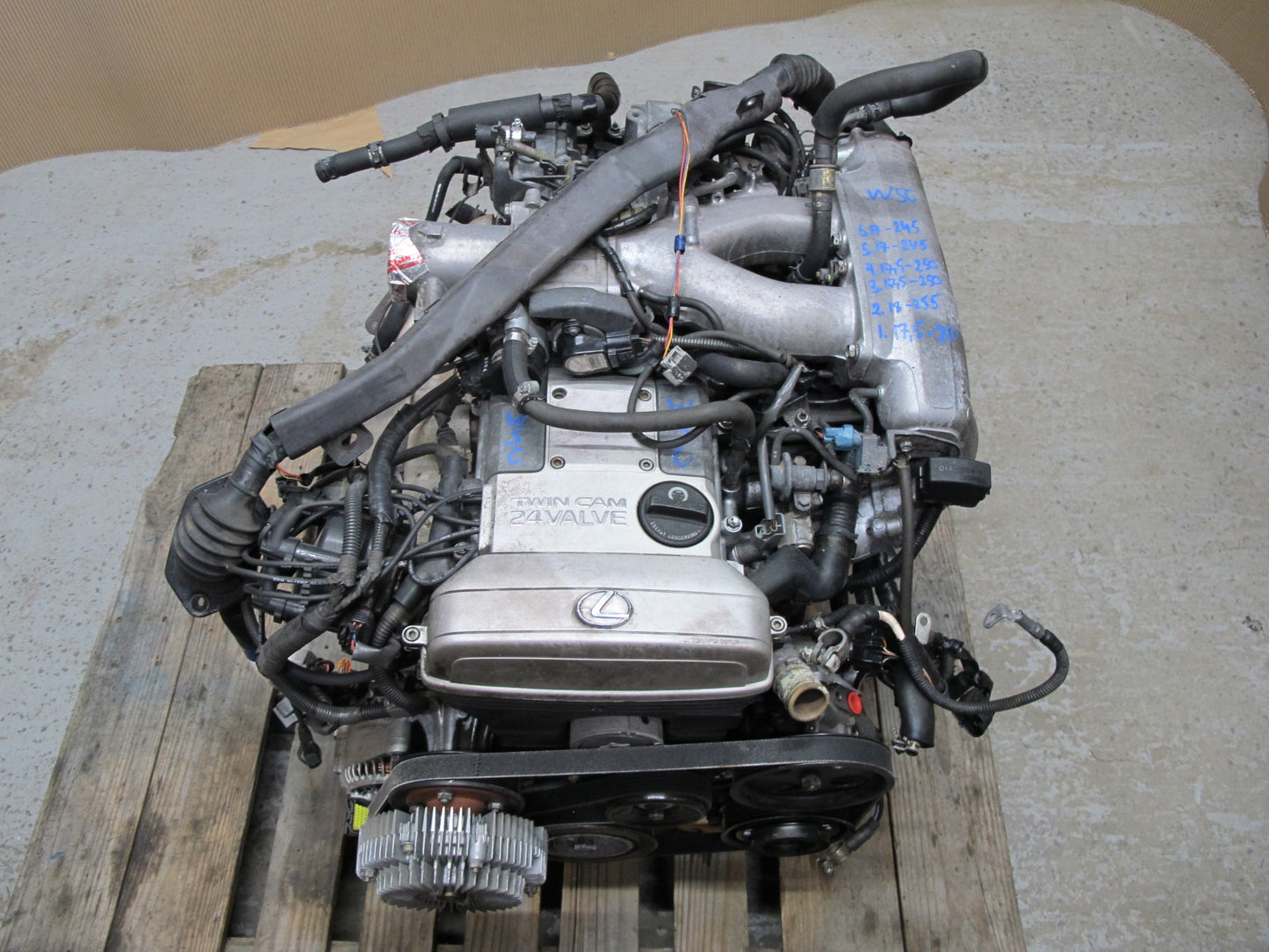 95-97 Lexus JZZ31 SC300 3.0L 2JZGE Engine Motor Rear Sump Non-vvti Video