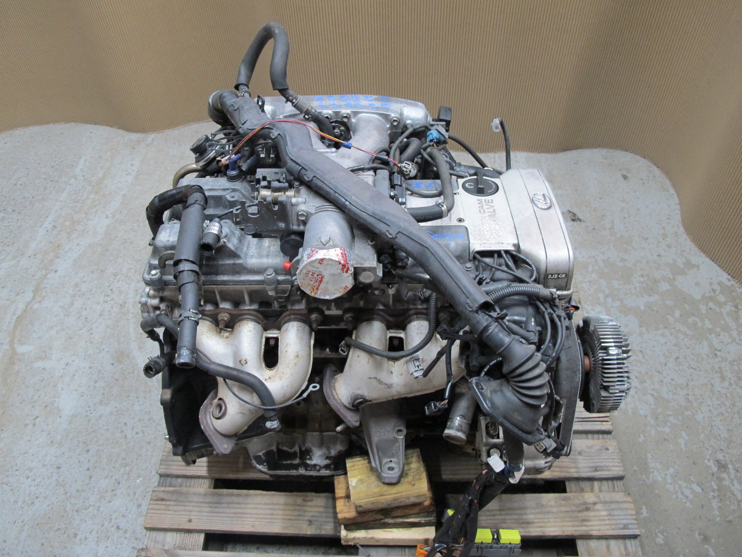 95-97 Lexus JZZ31 SC300 3.0L 2JZGE Engine Motor Rear Sump Non-vvti Video