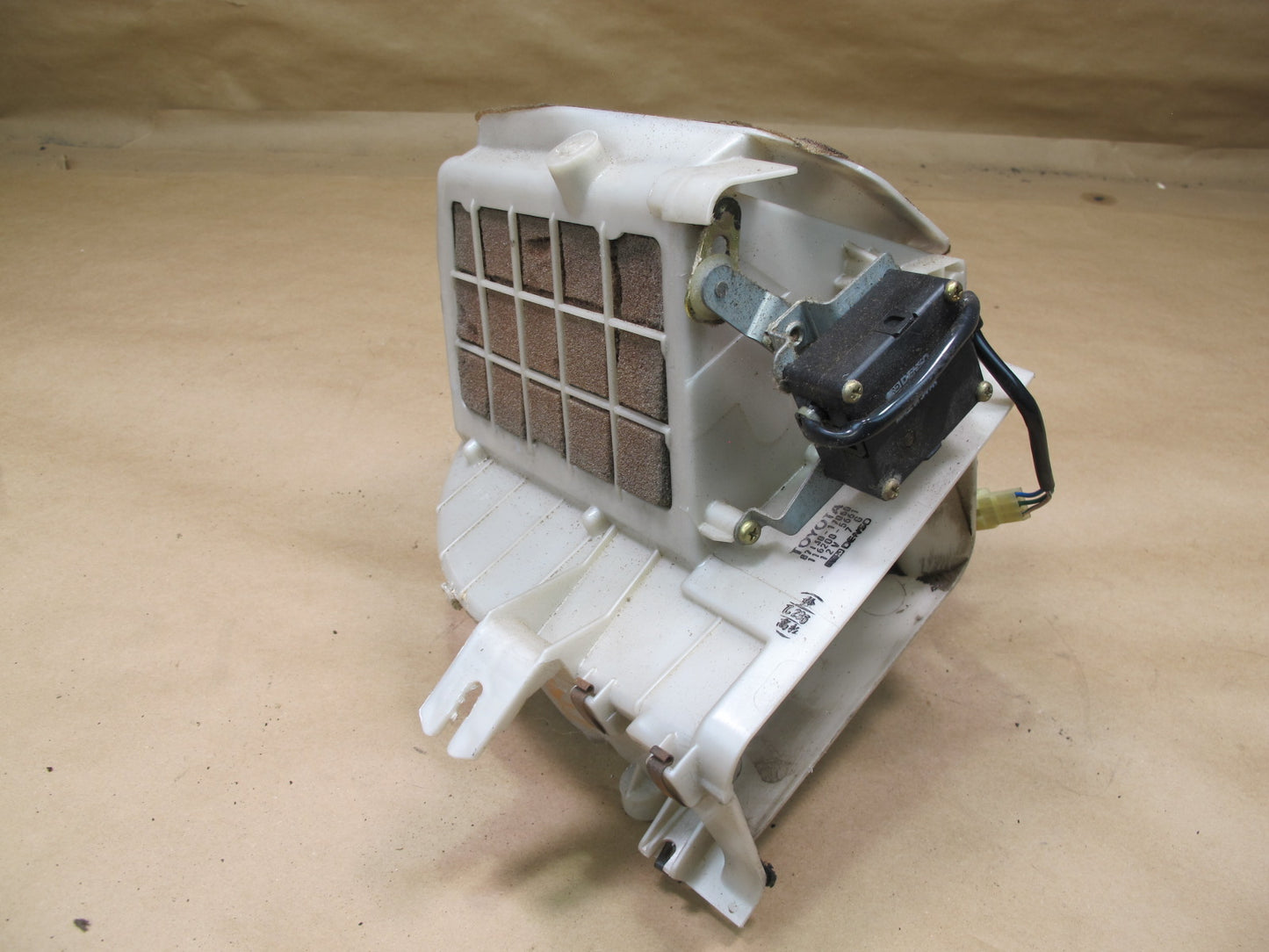 87-89 Toyota MR2 AW15 A/C Heater Blower Motor w Housing Assembly OEM