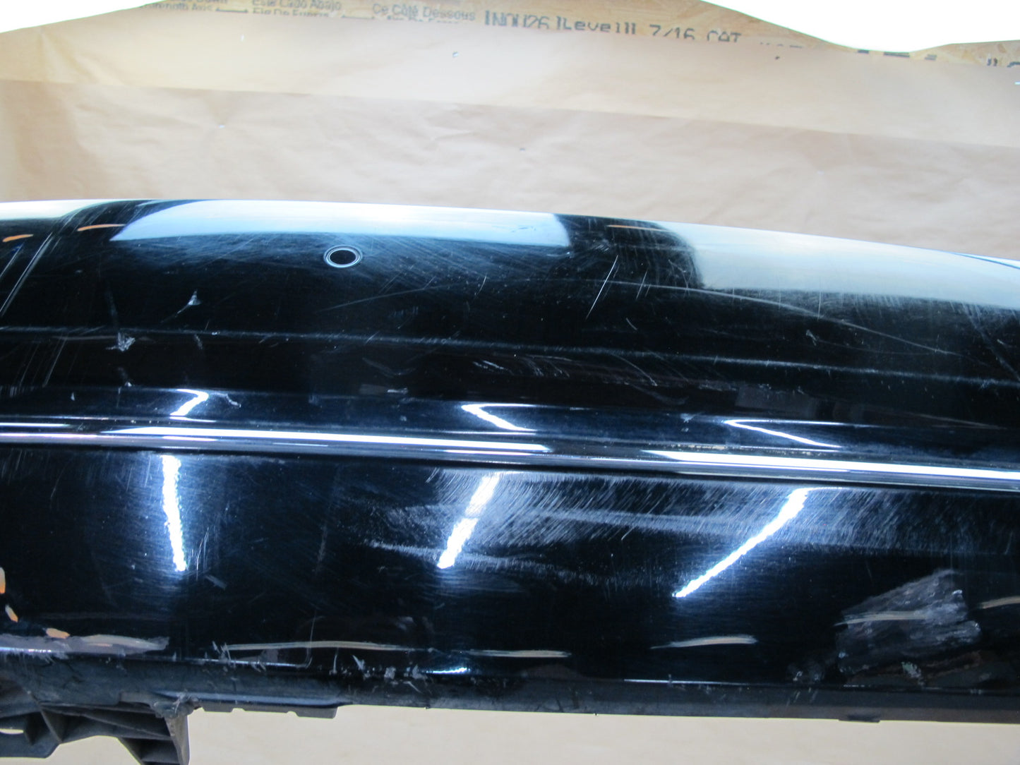 07-11 Mercedes W221 S600 Rear Bumper Cover w PDC Sensors OEM