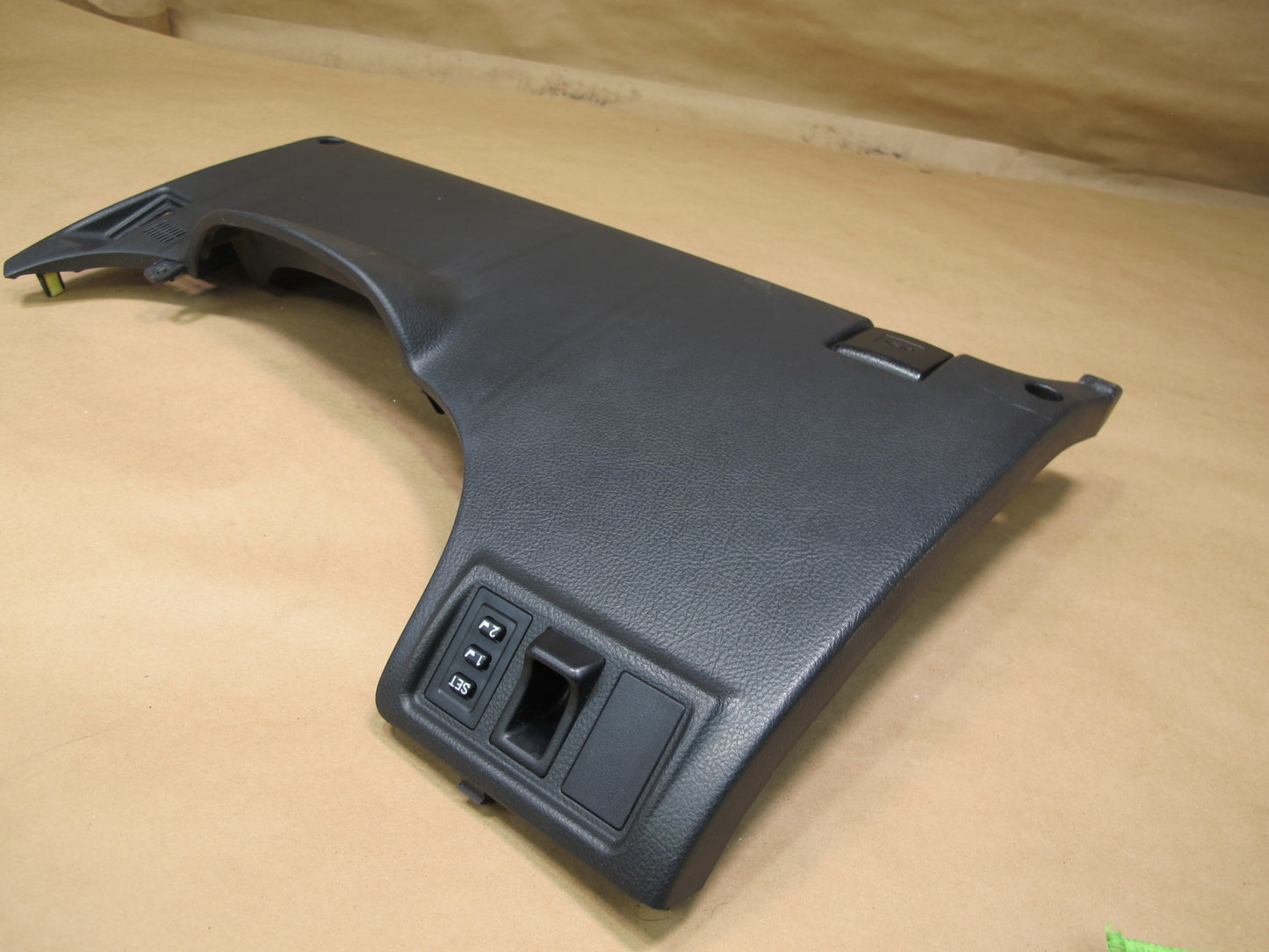 01-05 Lexus IS300 Front Left Lower Knee Trim Cover w Seat Memory Switch OEM